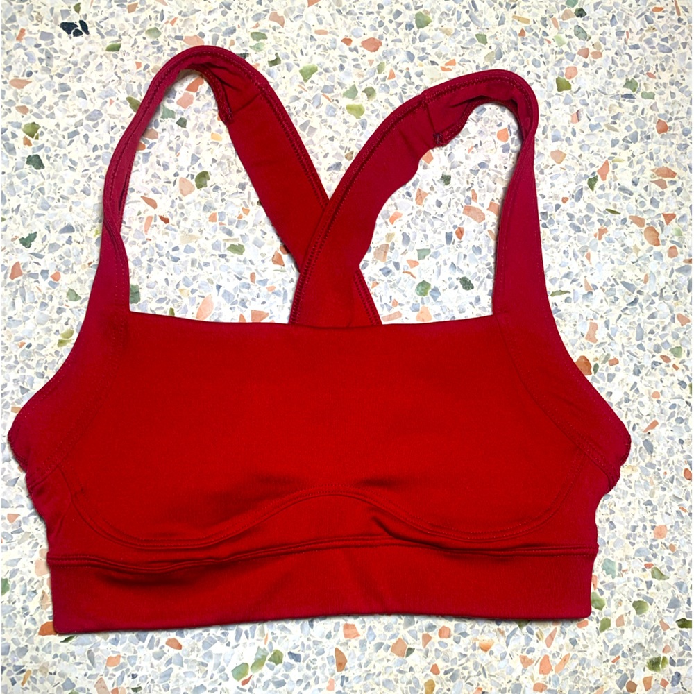Small Red Sports Bra